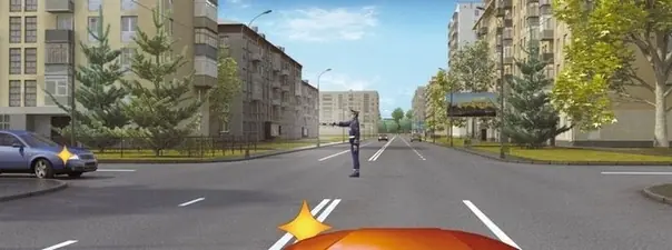 Билет 5, вопрос 13: дорожная ситуация