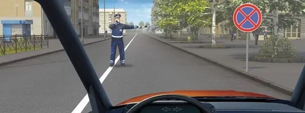 Билет 14, вопрос 6: дорожная ситуация