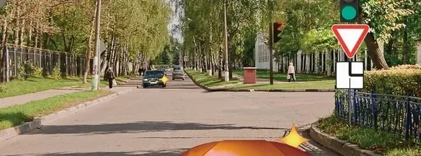 Билет 18, вопрос 13: дорожная ситуация