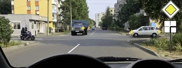 Билет 39, вопрос 15: дорожная ситуация
