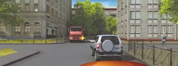 Билет 21, вопрос 7: дорожная ситуация