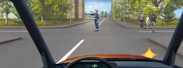 Билет 23, вопрос 13: дорожная ситуация