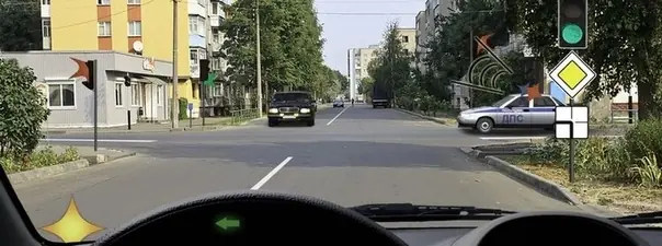 Билет 38, вопрос 13: дорожная ситуация