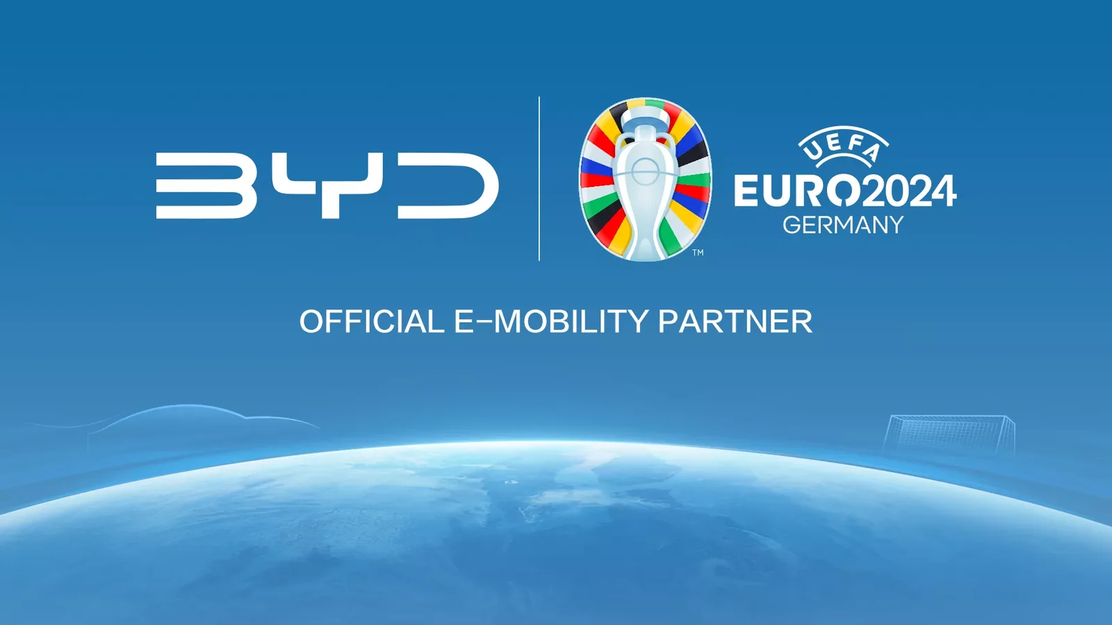 BYD стал официальным партнером и e-Mobility партнером UEFA EURO 2024