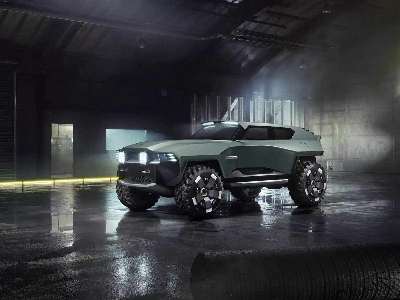 Aston Martin представил Dreadnought — виртуальный бронированный SUV для Call of Duty: Modern Warfare 4