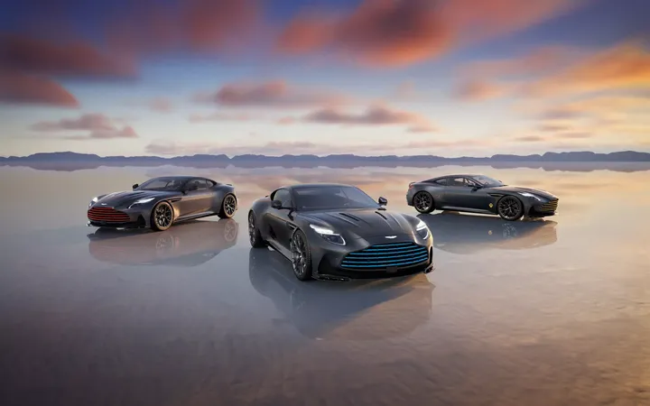 Aston Martin представит три уникальных DB12 S в честь 75-го Pebble Beach Concours d'Elegance