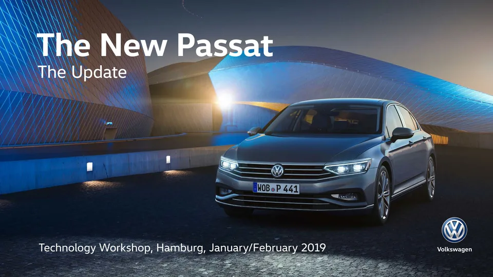 Volkswagen Passat 2020 — SEDAN