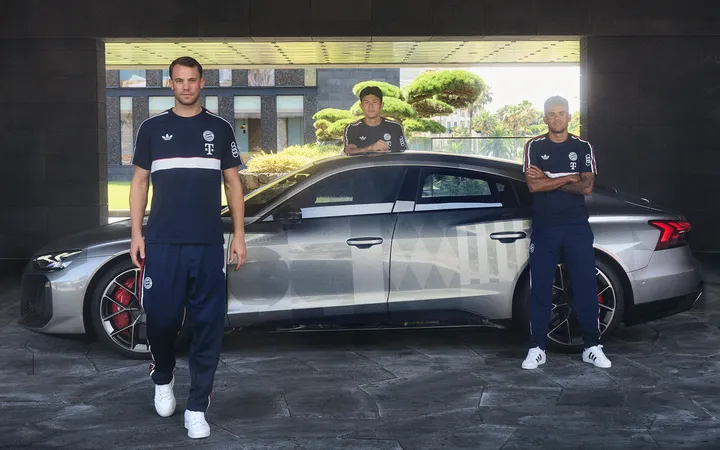 Audi в десятый раз отправляется в летнее турне с «Баварией»: Азия и премьера нового Audi A6