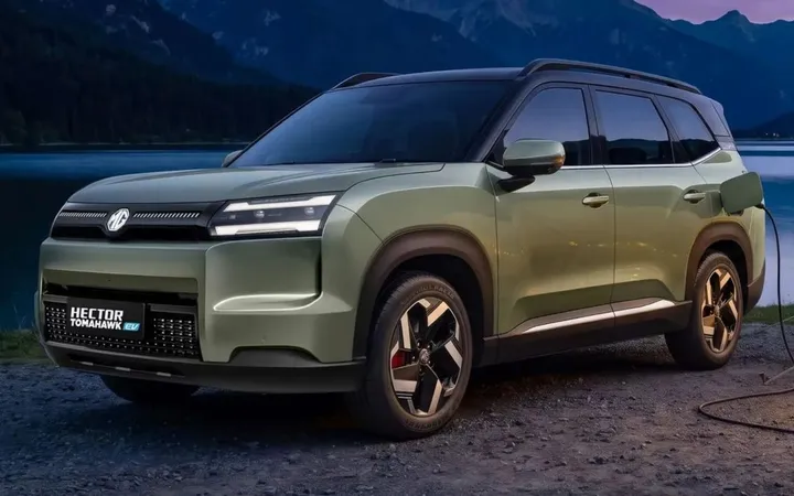 JSW MG Motor India представила кроссовер Hector Tomahawk в версиях EV и PHEV