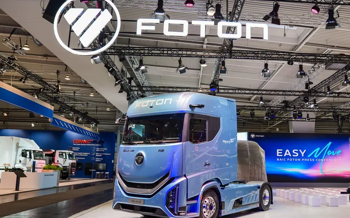 Foton показал гибридный магистральный тягач Galaxus R9 PHEV на IAA 2026