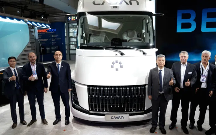 BAIC Foton показал на IAA Transportation 2026 новые электрические и гибридные коммерческие автомобили