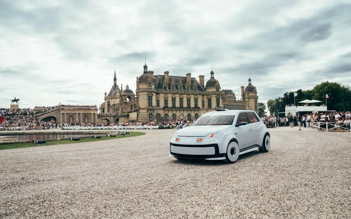 Alpine Lacoste A290 Rallye занял второе место в классе концептов на Chantilly Arts & Elegance