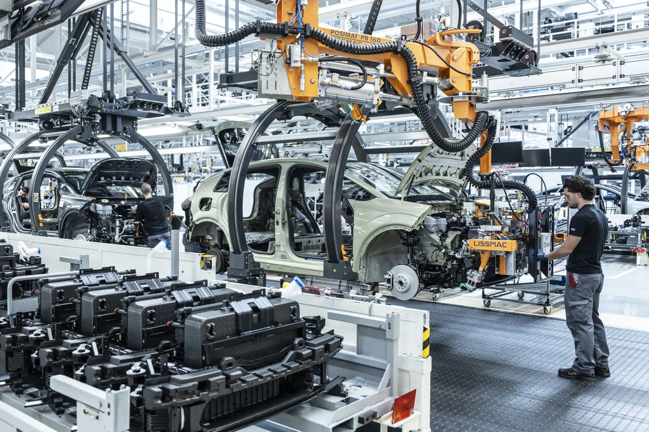 Audi начала производство электрического A2 e-tron в Ингольштадте