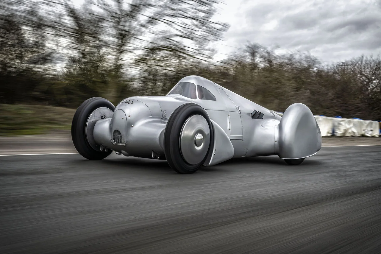 Audi Tradition воссоздала рекордный Auto Union Lucca 1935 года