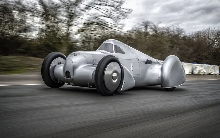 Audi Tradition воссоздала рекордный Auto Union Lucca 1935 года