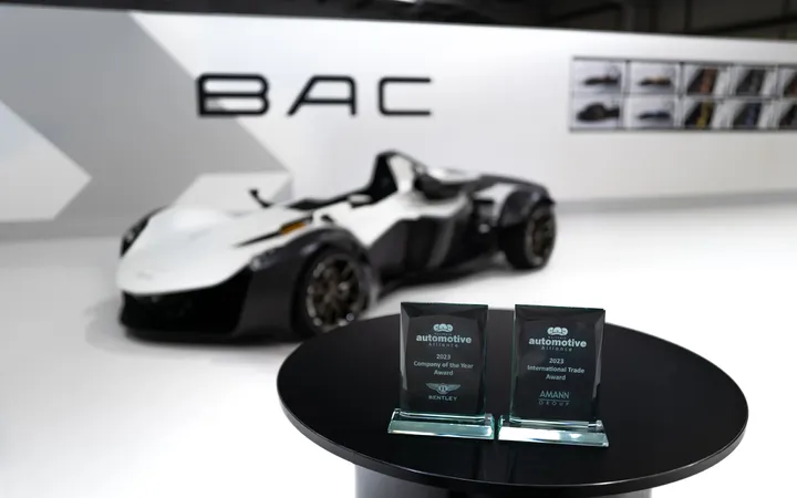 BAC получила две награды Northern Automotive Alliance, включая «Компанию года»