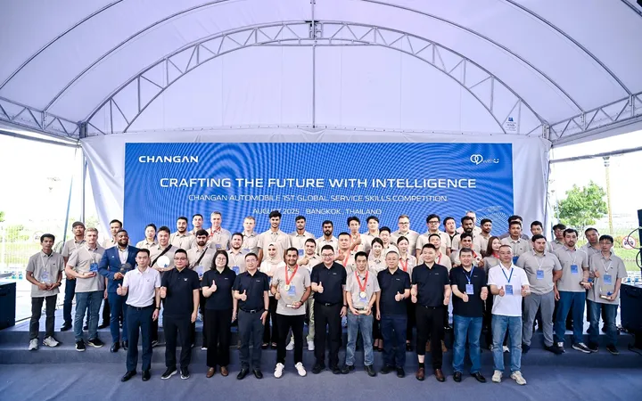 Changan провела первый глобальный конкурс сервисных навыков в Бангкоке