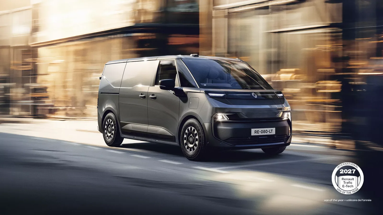 Электрический Renault Trafic Van E-Tech признан «Фургоном года 2027»