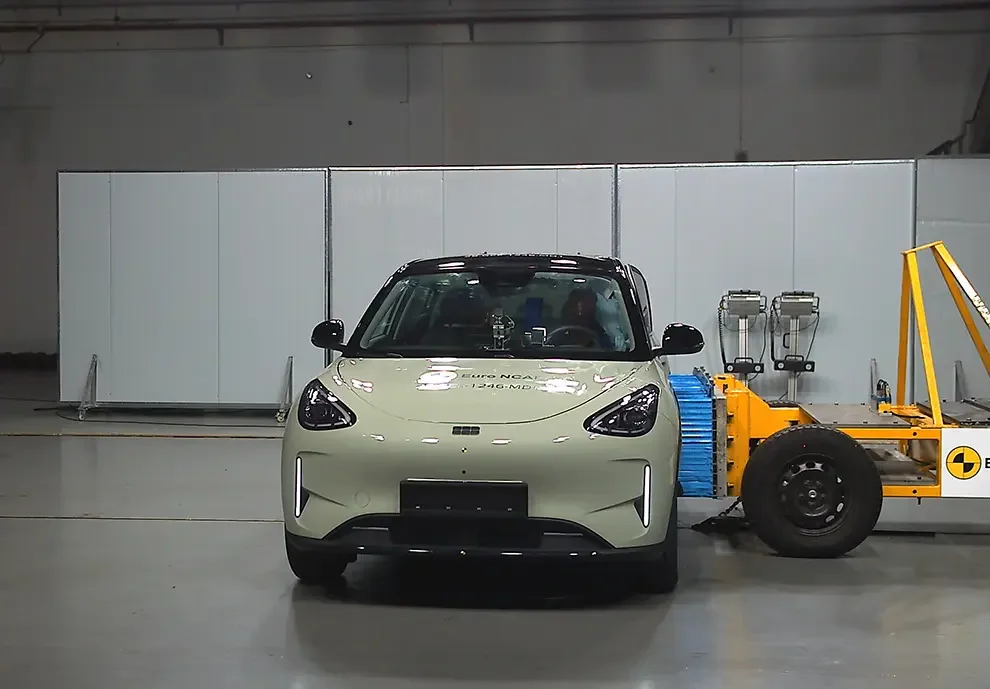 Geely EX2 получил пять звёзд в Euro NCAP и ANCAP
