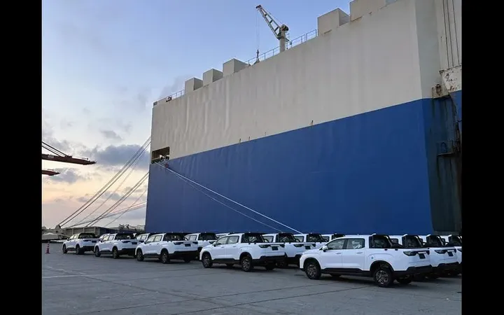 Geely Riddara начала поставки гибридного пикапа RD6 PHEV на Ближний Восток