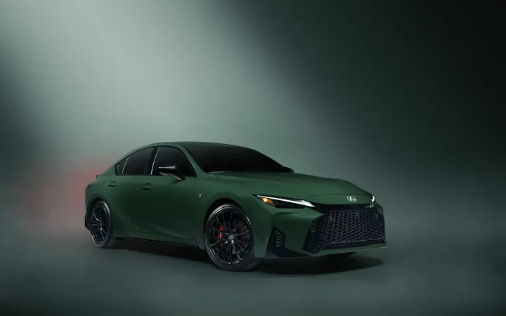 Lexus представил спецверсию IS 2027 года к 25-летию модели