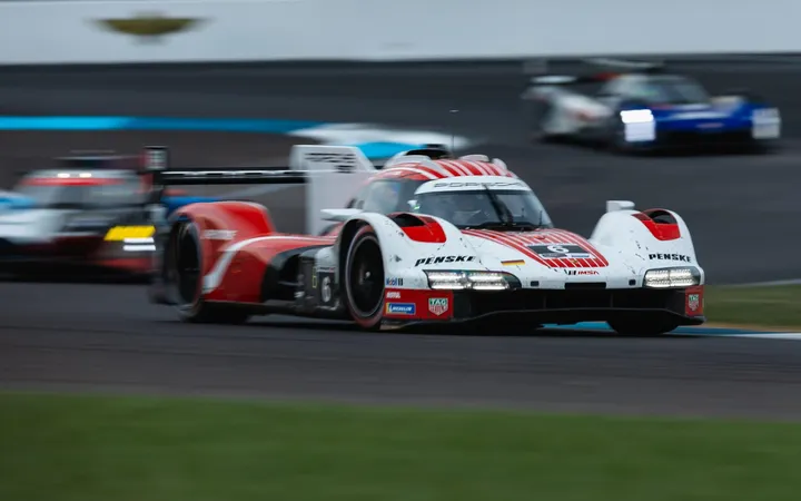 Porsche Penske Motorsport финиширует на подиуме в Индианаполисе