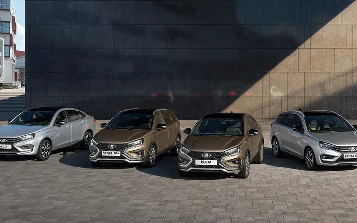 Продажи LADA в августе выросли на 3,3%