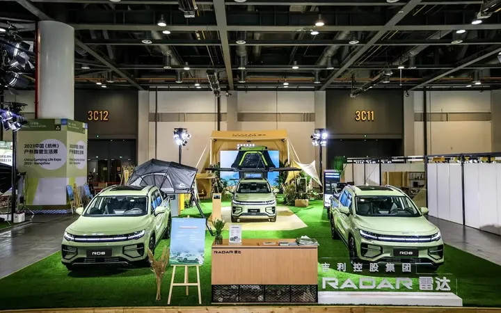 Radar RD6 представила на выставке кемпинга новые решения для автодомов и дронов