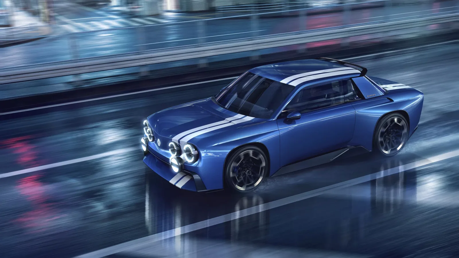 Renault представила электрический концепт Renault 8 Gordini