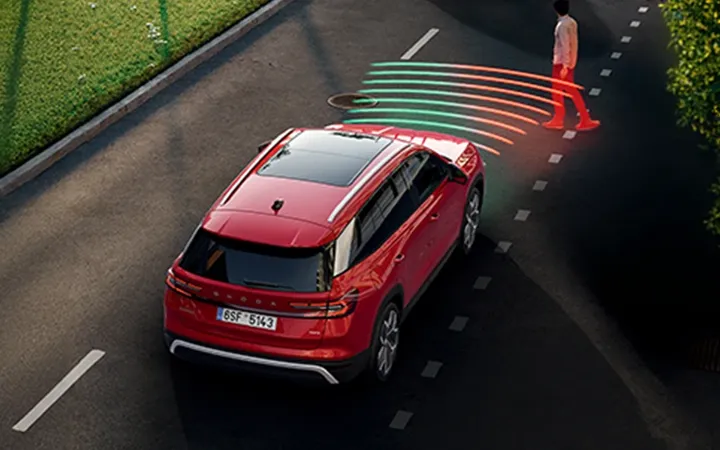 Škoda Kodiaq получил комплекс ADAS второго уровня: Side Assist, Front Assist и Exit Warning