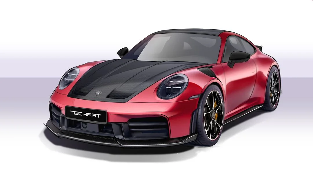 TECHART представил программу доработок для нового Porsche 911 (992.2)