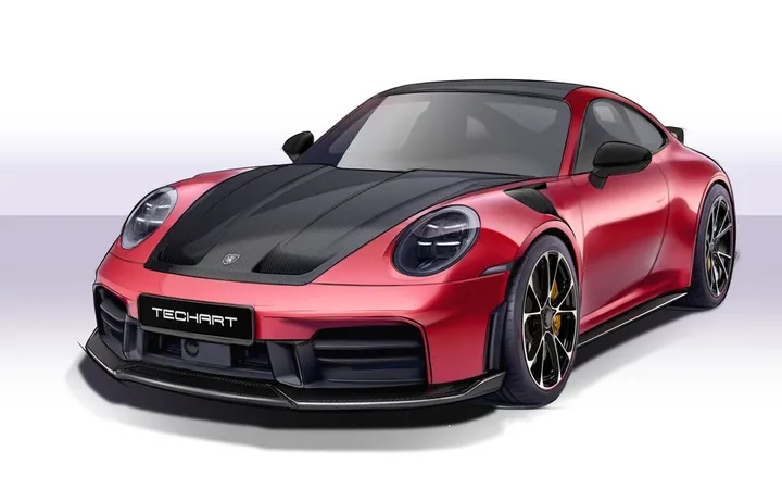 TECHART представил программу доработок для нового Porsche 911 (992.2)