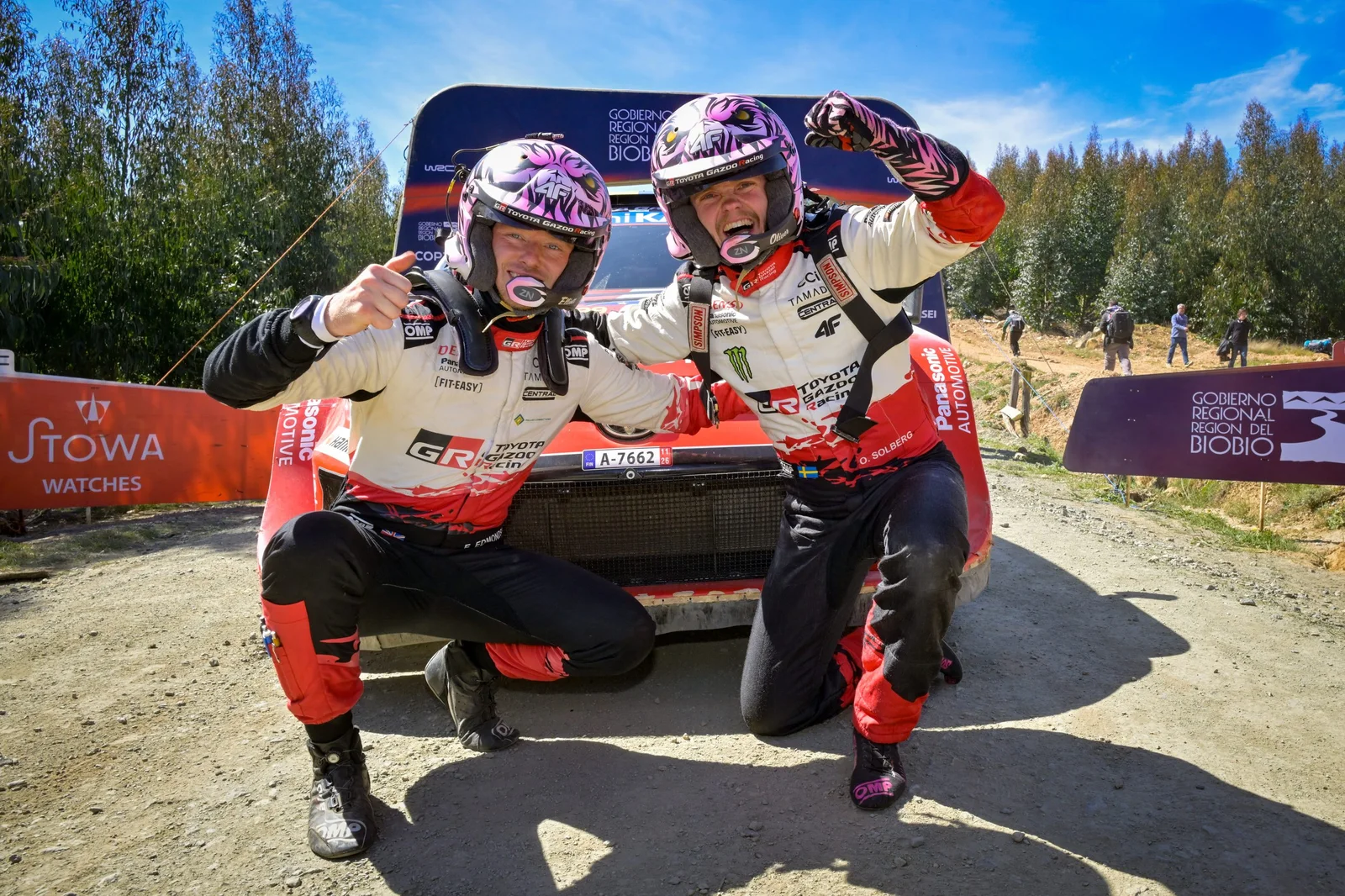 Toyota Gazoo Racing выиграла шестой подряд титул в WRC, повторив рекорд Lancia