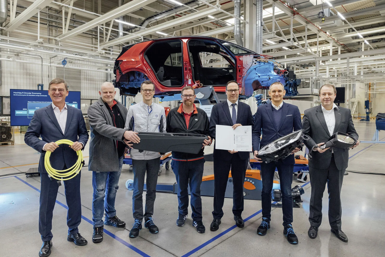 Завод Volkswagen в Цвиккау станет центром экономики замкнутого цикла