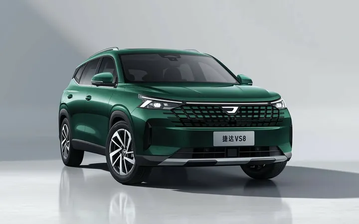Jetta VS8 2026 года: просторный семейный кроссовер с багажником 654 литра