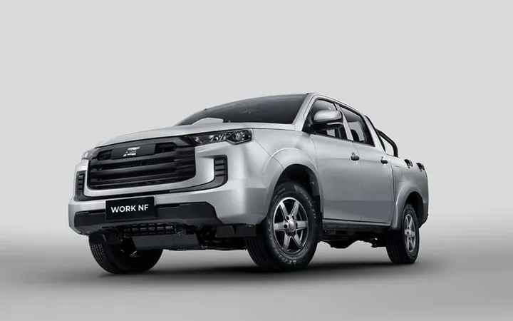 Ambertruck Work 2026 года: практичный рамный пикап для работы и бездорожья