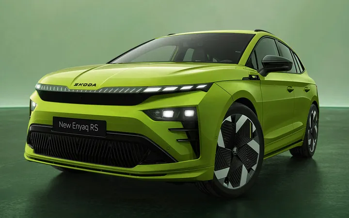 Škoda Enyaq RS 2026 года: быстрый и практичный электрический кроссовер