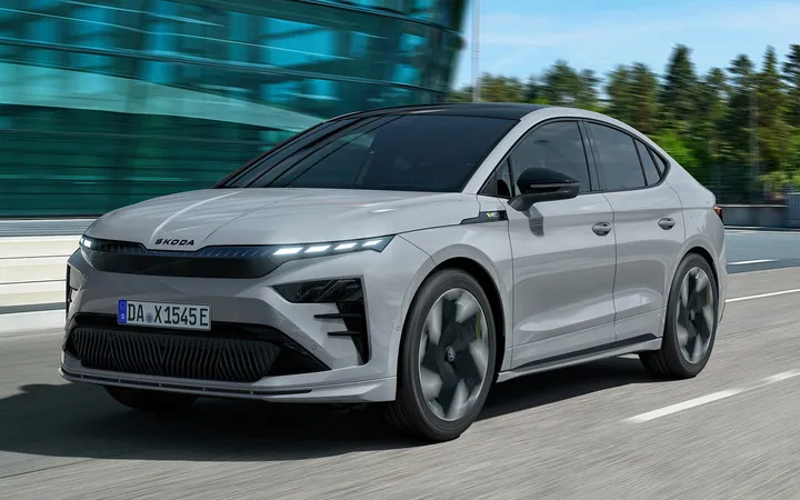 Škoda Enyaq Coupe RS 2026 года: спортивный электрокроссовер с запасом хода 568 км