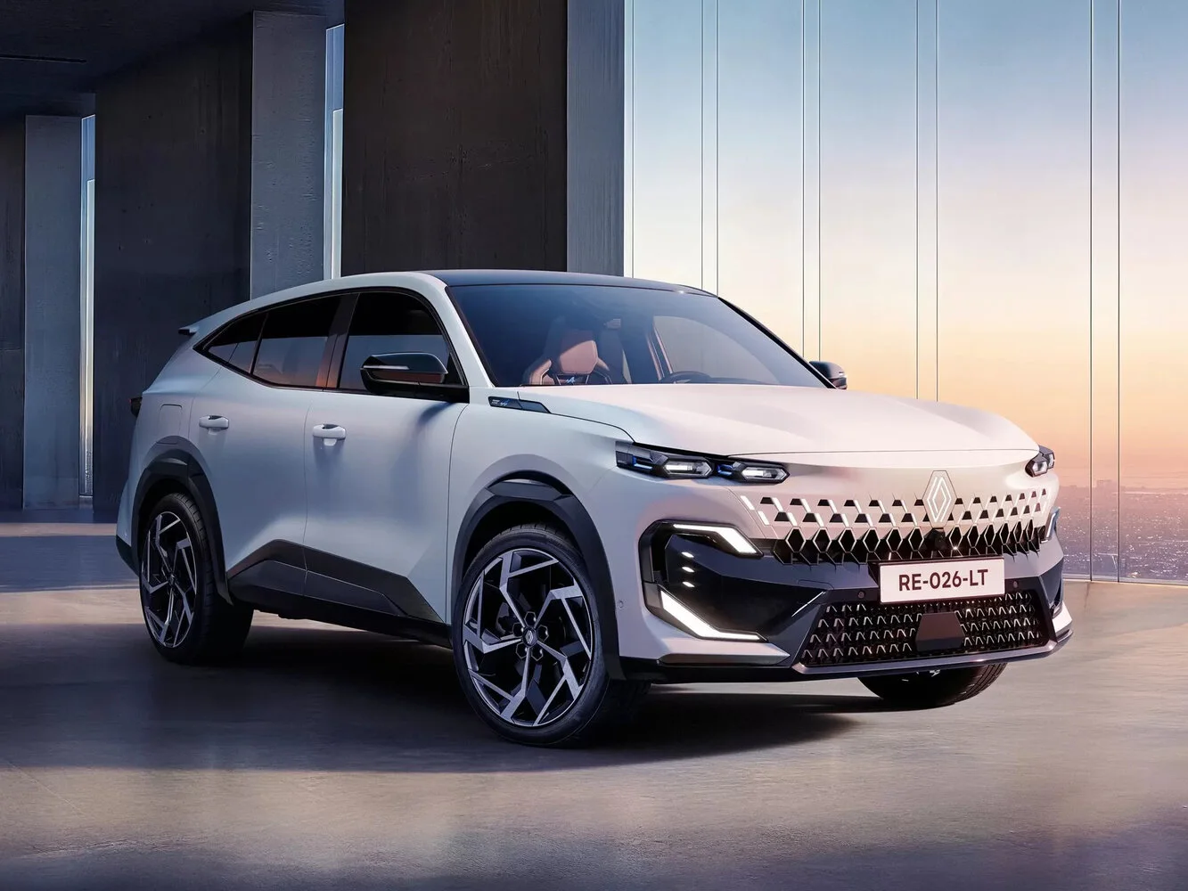 Renault Filante 2026 года: просторный гибридный внедорожник с багажником 633 литра