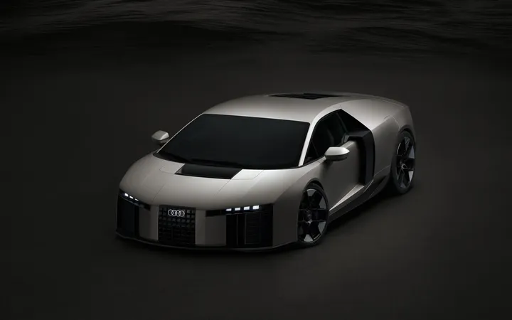 Audi Nuvolari 2026 года: гибридный суперкар мощностью 1001 л.с. и полным приводом