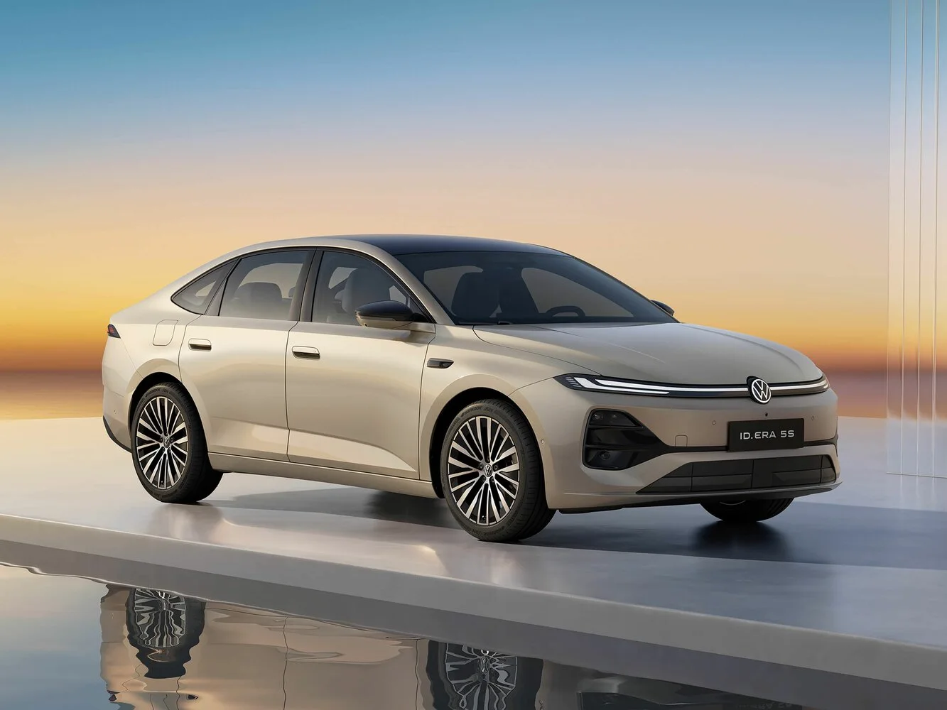 Volkswagen ID.Era 5S 2026 года: гибридный седан с запасом хода 120 км на электротяге