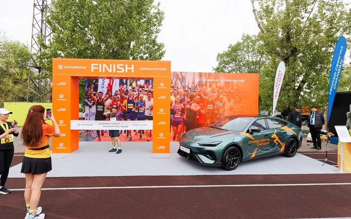 Changan Kazakhstan выступил спонсором Almaty Half Marathon 2026
