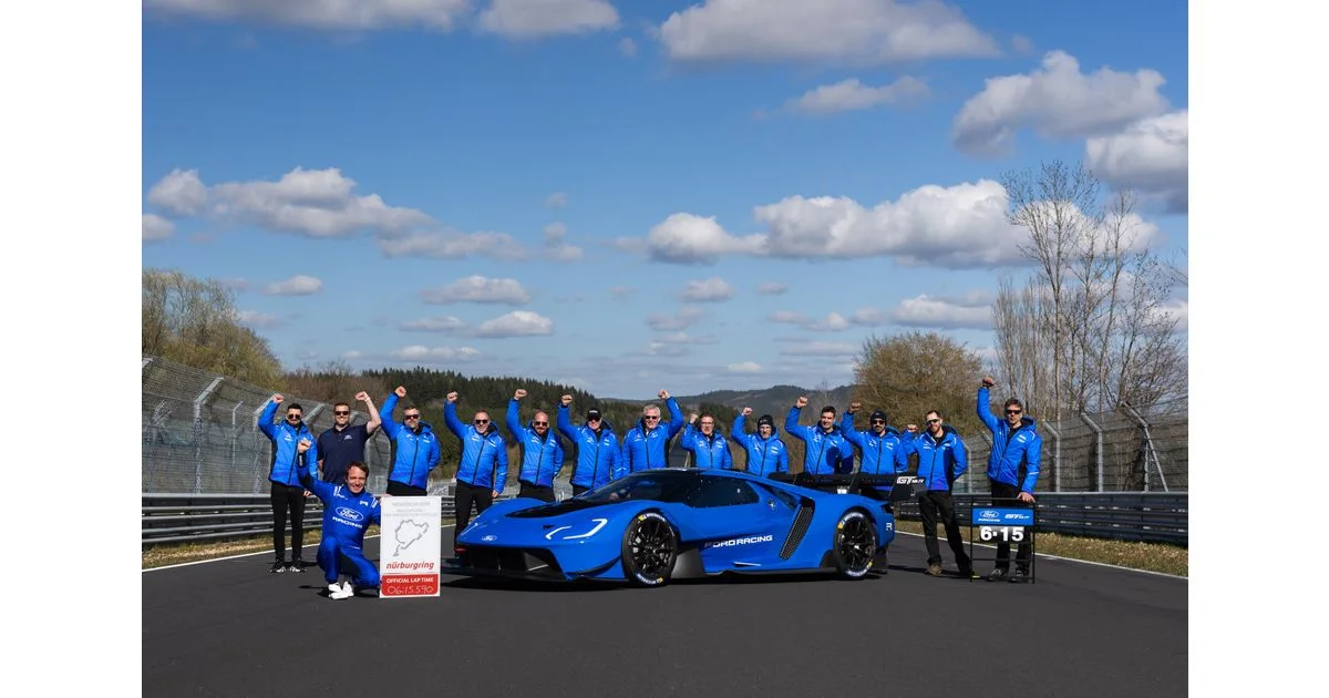 Ford GT Mk IV установил рекорд Нюрбургринга среди американских производителей