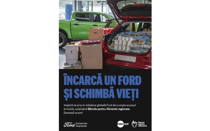 Ford România продолжает благотворительную кампанию «Construim împreună» второй год подряд
