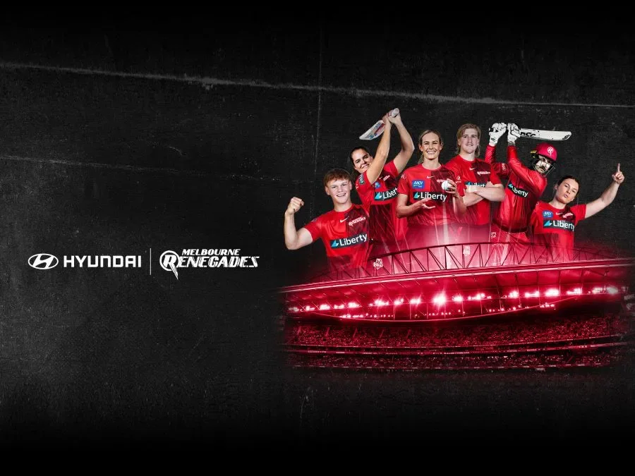Hyundai Australia стала официальным автомобильным партнёром Melbourne Renegades