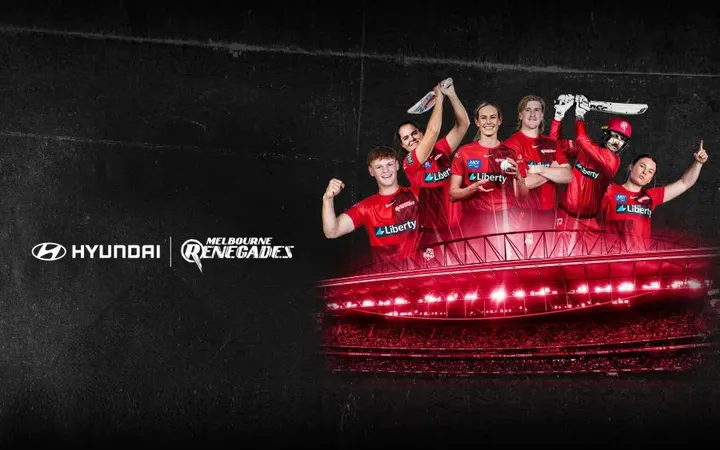 Hyundai Australia стала официальным автомобильным партнёром Melbourne Renegades