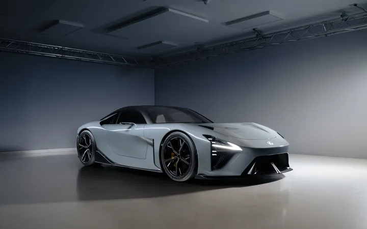 Lexus показал новые материалы LFA Concept с Фестиваля скорости в Гудвуде