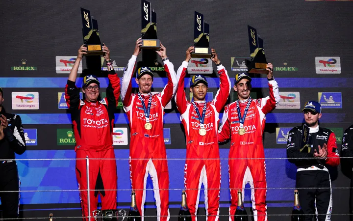 Toyota Racing выиграла домашний этап WEC «6 часов Фудзи»