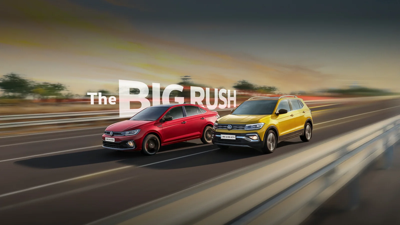Volkswagen India запускает «The Big Rush»: выгоды на Virtus и Taigun до конца года