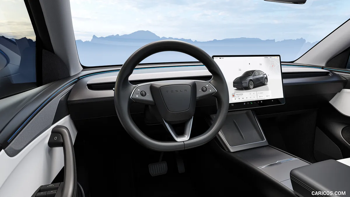 Tesla Model Y · I Рестайлинг — салон